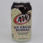 A&W Ice Cream Sundae Soda 355ml (x12) (USA)